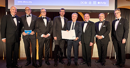 Ehrung von Dr. Gernot Felmet beim Präsidentenempfang 2023