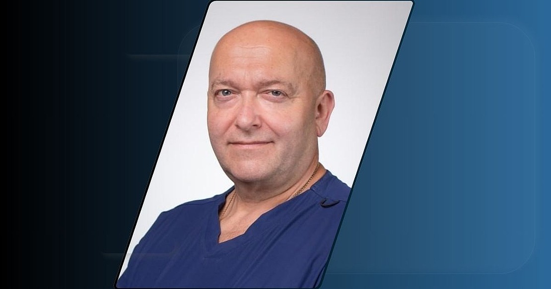 Porträtfoto Prof. Dr. Mykola Ankin, Präsident der All-Ukrainian Association of the Injury and Rehabilitation (ASIR) 
